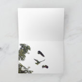 野生のオウムは健康なカードを得ます カード (内部)