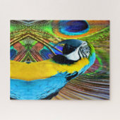 野生のオウム ジグソーパズル (横)