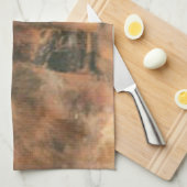 野生のオオカミのキッチンタオル キッチンタオル (四つ折り)