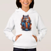 野生のオオカミ動物 (正面)