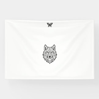 野生のオオカミ グラフィック | ビンテージ ワイルドウルフ Tシャツ 横断幕