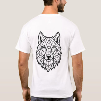 野生のオオカミ グラフィック | ヴィンテージ 荒野の狼 Tシャツ