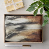 野生のオレンジとホワイトタイガーのストライプ 薄葉紙 (ギフト)