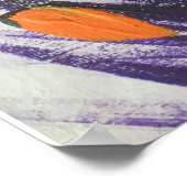 野生のオレンジケシ ポスター (角)