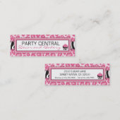 野生のカップケーキの細い名刺 スキニー名刺 (正面/裏面)