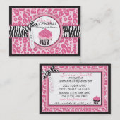 野生のカップケーキCPの名刺 名刺 (正面/裏面)