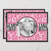 野生のカップケーキCPの招待状カードB1 招待状 (正面/裏面)