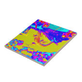 野生のカラートカゲタイル タイル (側面)