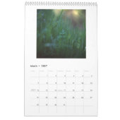 野生のカレンダー カレンダー (3月 2027)