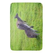 野生のカンガルー、大きな記憶泡バスマット バスマット (正面縦)