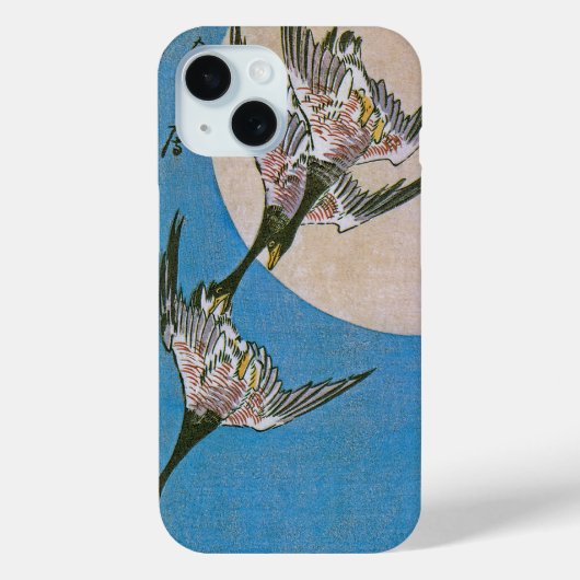 野生のガチョウが三飛んでいるつ下に Case-Mate iPhoneケース (裏面)