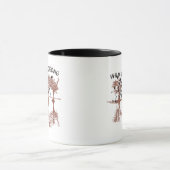 野生のガチョウQigong マグカップ (中央)