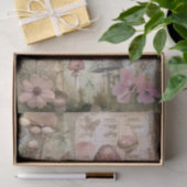 野生のキノコのデコペティッシュペーパー 薄葉紙 (ギフト)