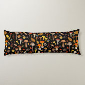 野生のキノコは黒 ボディピロー (裏面)