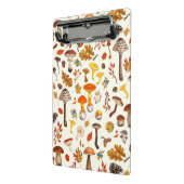 野生のキノコをオフに白 ミニクリップボード (アングル2)