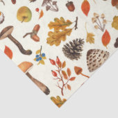 野生のキノコをオフに白 薄葉紙 (詳細)