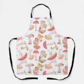 野生のキノコ エプロン (正面)