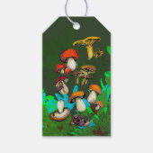 野生のキノコ ギフトタグ (正面)