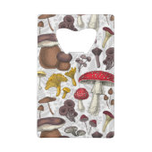 野生のキノコ クレジットカード栓抜き (裏面)