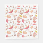 野生のキノコ スタンダードランチョンナプキン (正面)