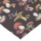 野生のキノコ テーブルクロス (アングル)