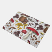 野生のキノコ ドアマット (アングル)