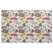 野生のキノコ ファブリック (ヤード)