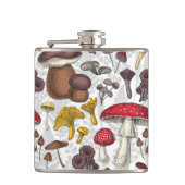 野生のキノコ フラスク (正面)