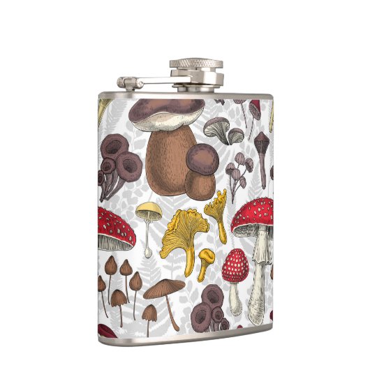 野生のキノコ フラスク (右)