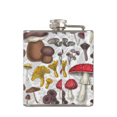 野生のキノコ フラスク (裏面)