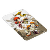 野生のキノコ マグネット (右側)