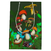 野生のキノコ ミディアムペーパーバッグ (裏面)