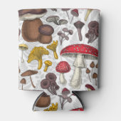 野生のキノコ 缶クーラー (正面)