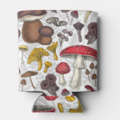 野生のキノコ 缶クーラー (裏面)