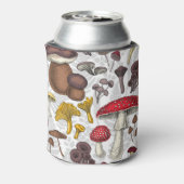 野生のキノコ 缶クーラー (缶裏面)