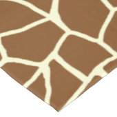 野生のキリンパターンアニマルプリント テーブルクロス (アングル)