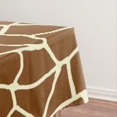 野生のキリンパターンアニマルプリント テーブルクロス (インサイチュ)