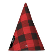 野生のクマ |フランネルファースト誕生日 パーティーハット (右)