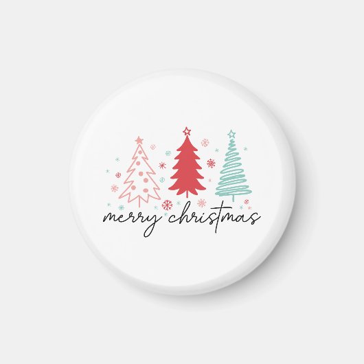 野生のクリスマスフラワー マグネット (正面)