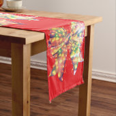 野生のクリスマスフラワー ロングテーブルランナー (インサイチュ)