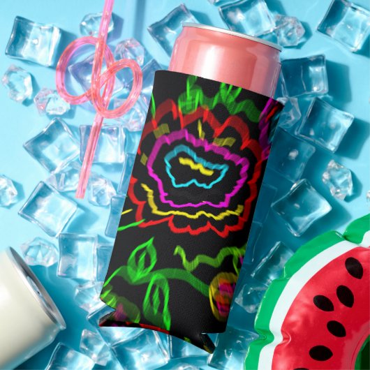 野生のクール花 スリム缶クーラー (インサイチュ 夏)