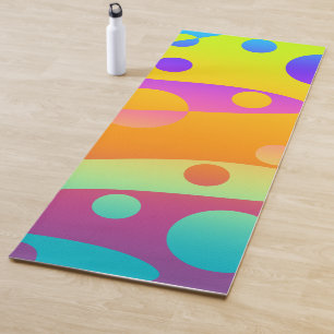 野生のグラデカラフルント ヨガマット