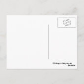 野生のコニクの馬の葉書 ポストカード (裏面)