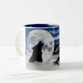 野生のコーヒー・マグの呼出し ツートーンマグカップ (正面左)