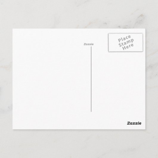 野生のサファリの葉書で飲むヒョウ ポストカード (裏面)