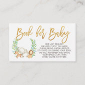 野生のサファリージャングル動物のブックリクエストの挿入 エンクロージャーカード (正面)