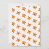 野生のサファリ動物の子供の誕生日パーティー 招待状 (裏面)