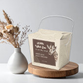 野生のサファリ動物の赤ちゃんシャワー フェイバーボックス