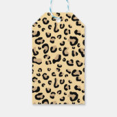 野生のサファリ・アドベンチャーがベビーシャワーを待っている ギフトタグ (裏面)