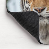 野生のシベリアの虎 マウスパッド (コーナー)